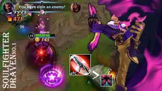 4K WildRift) Draven Montage, how to play Draven well. | K-wildrift