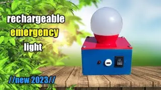 how to make emergency light at home with mobile battery