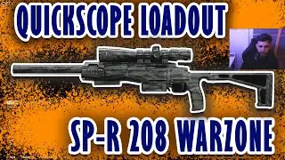 Ultimate quickscope setup for the new SP-R 208 for WARZONE! Call of Duty: Modern Warfare New Meta