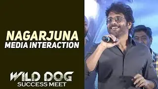 Akkineni Nagarjuna Interact With Media @ Wild Dog Mission Accomplished Meet