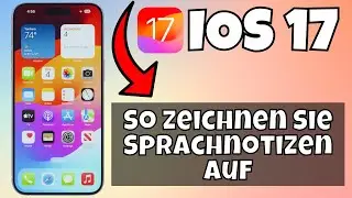 So zeichnen Sie Sprachnotizen auf ios 17