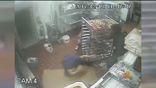 Doughnut Clerk Shot In The Neck During Robbery