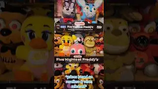 What Is The Top 5 Rarest FNaF Funko Plushies? #shorts #fnaf #fnafplushies #fnafplush #funko