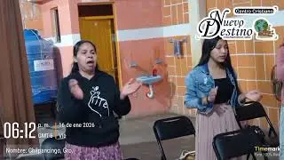 Viernes 16 enero alas 6:00hrs cantando las alabanzas