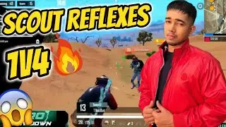 Old Scout Is Back God Reflexes | Tx Pukar 1v4 | Team xspark Domination