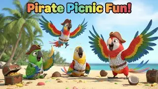Pirate Parrot Picnic &ndash; Fun Kids Cartoon Song