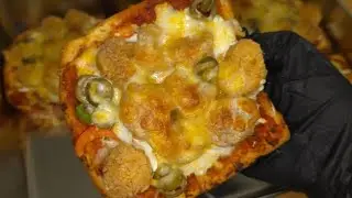 بيتزا خبز البريوش الطريّة Pizza with soft brioche bread 🍕 🍕