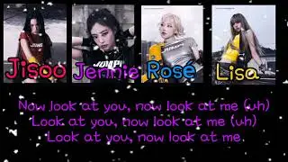 BLACKPINK-How You Like That Lycris color coded