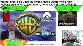 Netflix, Comcast и Paramount ведут войну заявок на WB Discovery