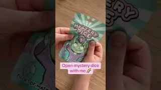 #dnd #dice #d20 #dimension20 #criticalrole #mysterydice #mysterydicegoblin #blindbag #unboxing #asmr
