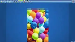 Rainbow Balloons in 15min6s