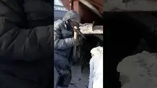 How Siberians repair ships