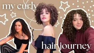 my curly hair journey || 2016 to 2026!