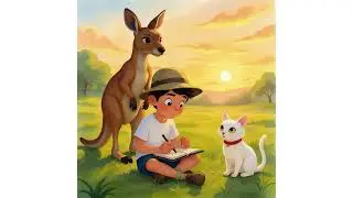 Yazane & Blanco: Australia Adventure 🦘 | Interactive Read Aloud with Animal Challenges!