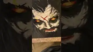 Rob Zombie Portrait Time Lapse #nonstopart #robzombie #painting #portrait #acrylicpainting