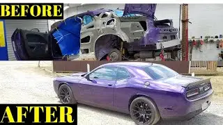 Восстановление разбитого Dodge Hellcat 2016 года &mdash; всё ещё более выгодная сделка, чем Copart. Час...