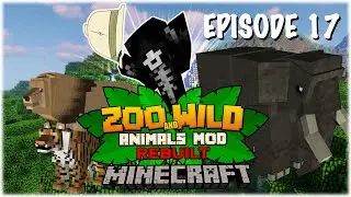Minecraft: Zoo and Wild Animal (ZAWA) Mod - S2E17 - An Exhibit Fit For An Emperor