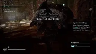 Assassin's Creed Valhalla Legendary Animal location - Beast of the Hills - Sciropescire Mystery