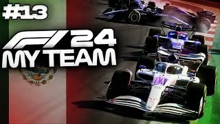 F1 24 My Team Career Part 13 - RED FLAG and FIGHTING for POINTS!!