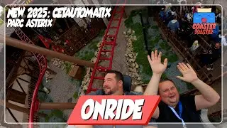 NEW 2025: Cétautomatix - Parc Astérix - Gerstlauer Spinning Coaster | POV