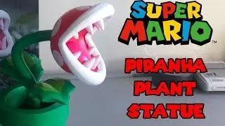 Unboxing a Super Mario Piranha Plant Statue!!!