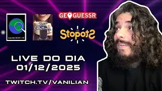 Jogando Stopots, Song Competition, Geobingo e Geoguessr! - Live do dia 01/12/25
