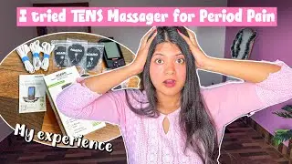 I Tried Tens massager for my Period Pain 🩸 Is it worth it or not? My Honest Review 