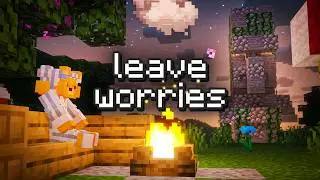 finding peace in this old game... (minecraft atmosphere & fire)