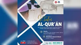 KHATM AL-QUR'AN & DOA BERSAMA || DOMPET DANA UMAT (DDU) DAARUL ULUUM - 18 Rabi' al-Akhir 1445 H
