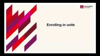 Enrolment 101