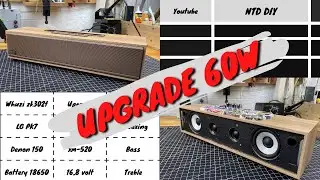 UNBOXING AND UPGRADE XM-520 SPEAKER 60W | NTD DIY