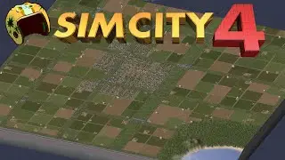SimCity 4 timelapse !! train, industry, road layout