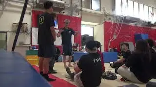 CTGA Trampoline Grade B Coach Course - Japanese Expert Toshio Harada   Basic TRA Technique (8/8)