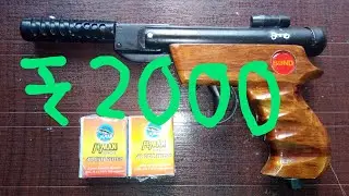 Bond Target air pistol unboxing and shooting test.|| Snapdeal air gun unboxing.