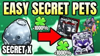 How To Hatch SECRET X + Lunar Egg Secret Pets in Tap Simulator (Roblox)