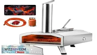 VEVOR Stainless Steel Pizza Oven Portable & Quick Bake