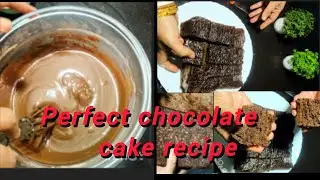 Идеальный рецепт шоколадного торта 🤤👌 Для приготовления идеального шоколадного торта в газовой ду...