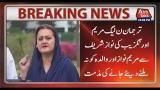 PML-N Spokesperson Decries Restriction On Maryam-Nawaz Meeting