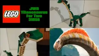 Lego Creator Alternative Build JWR Titanosaurus for two 31058