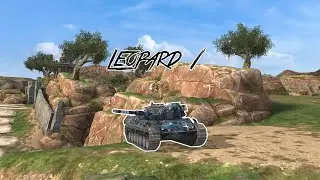 World of Tanks Blitz Leopard 1 ~ 7.2k #wotblitz #wotb 