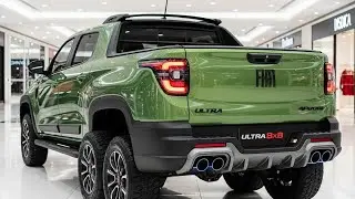 Nova Fiat Strada Ultra 6x6 2026 Revelada | A Picape Mais Insana do Brasil | MotoVerge