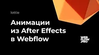 Анимации из After Effects в Webflow