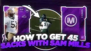 FASTEST WAY TO GET 45 SACKS TO UPGRADE SAM MILLS! MADDEN 21 MUT MASTER