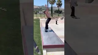 Matt Berger skating and having fun in local
