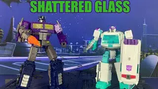 Transformers War for Cybertron Trilogy Generation Selects Shattered Glass Optimus Prime Ratchet