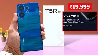 Vivo T5R Unboxing & Launch Date | Vivo T5R 5G Review & Price in India | Vivo T5R Camera, Bgmi Test