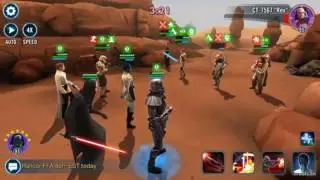 SWGOH Arena Thrawn lead , DT, Shore, Kren , DN vs Rex Meta Triple Cleanse Star Wars Galaxy of Heroes