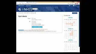 HOW TO SYNC YOUR CALENDAR - I-NHSS ONINE LEARNING CENTER