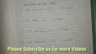 Calculation of due Dates in Bills of Exchange for 11th class in hindi