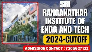 Sri ranganathar Institute of engineering and technology 2024 tnea cutoff in tamil #tnea2024 #cutoff 